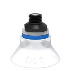 D50 DEEP CUP FDA SIL 1/4 NPT MALE FIL