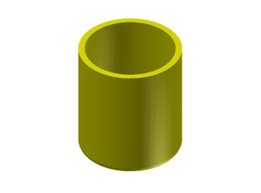 ADK 14 Y T Yellow Profile End Cap