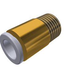 S08-02S Internal Hex Male Connector