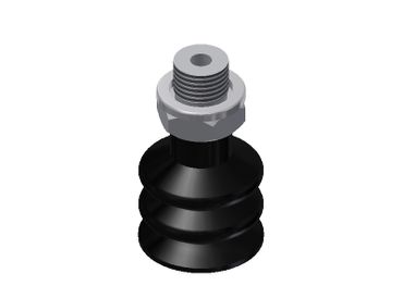 VS 3-20-N8 2.5 Bellows Vacuum Cup / Suction Cup